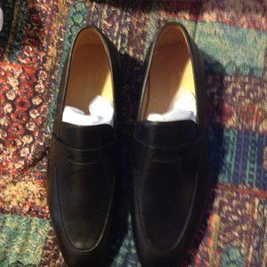 Curatore Men's Farina Black leather Loafers - Size: 11 - New with Box